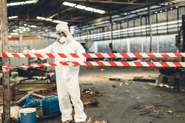 Professional Odor Removal technician working in Ventura, CA